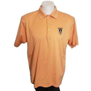 Peter Millar Royal Troon Golf Club Troon,Scotland Polo Shirt (Rare) Size XL